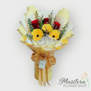 Roses and Gerberas 03